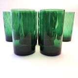 Set of eight Glasses 1970s