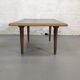 Rectangular vintage coffee table