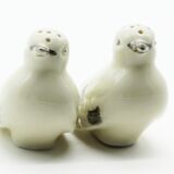 Vintage bird salt shakers