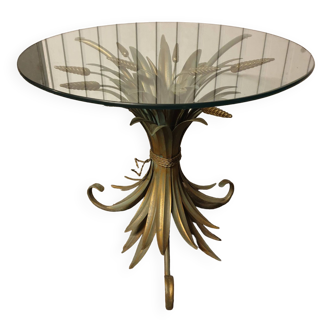 Mid-Century "Wheat Ears" Side Table
