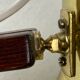 Teak brass wall sconce by hans agne jakobsson, sweden 1960s model v488