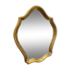 Old wooden mirror