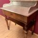 Wooden toilet table - marble