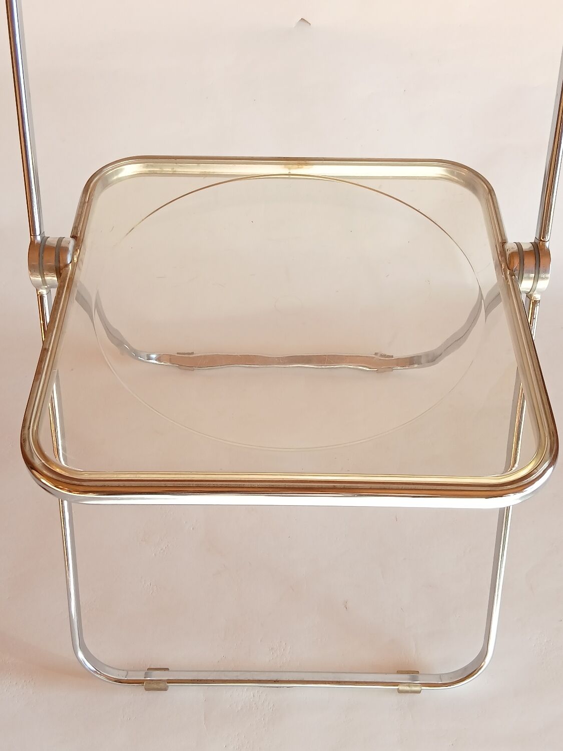 Plia chair by Giancarlo Piretti for Castelli