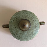 Stoneware sugar bowl