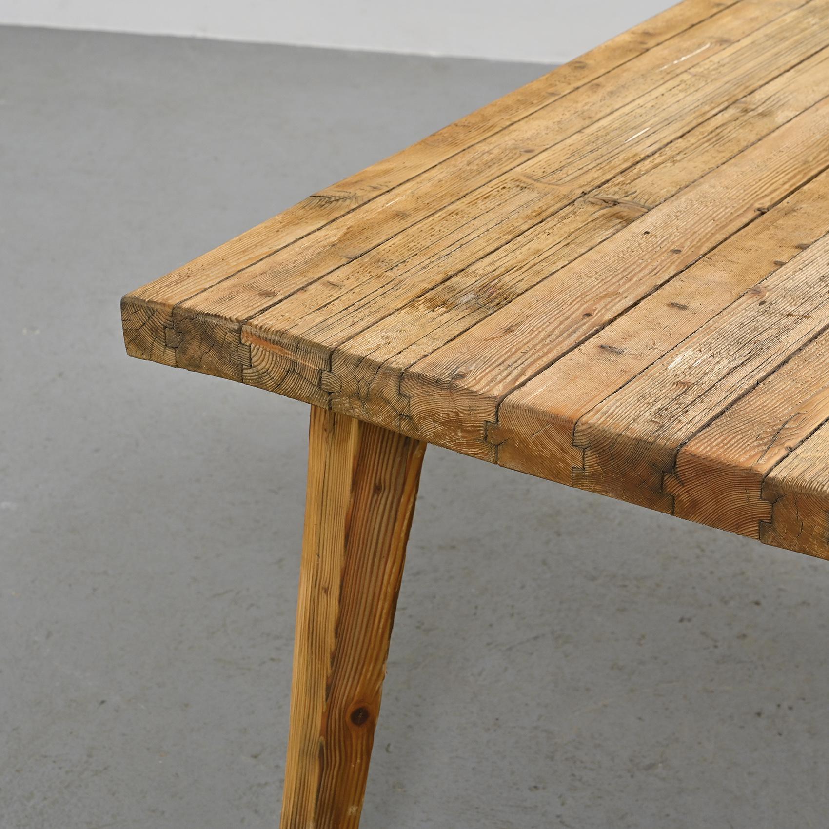 Dining room table by Christian Durupt, circa 1970