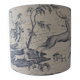 Abat-jour Toile Jouy, forme tambour