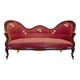 Three-seater basket canapé in Louis XV style – 19th century