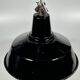 1930s/1940s Ceiling Lamp Industrial Lamp Enamel Loft Metal Bauhaus Design