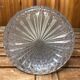 Old Carafe Body Glass Mold + Silver Metal Vintage