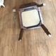 Set of 5 Art Deco chairs + one with a broken leg.