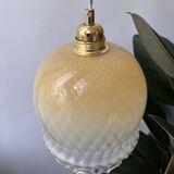 Large tropical style pineapple pendant light