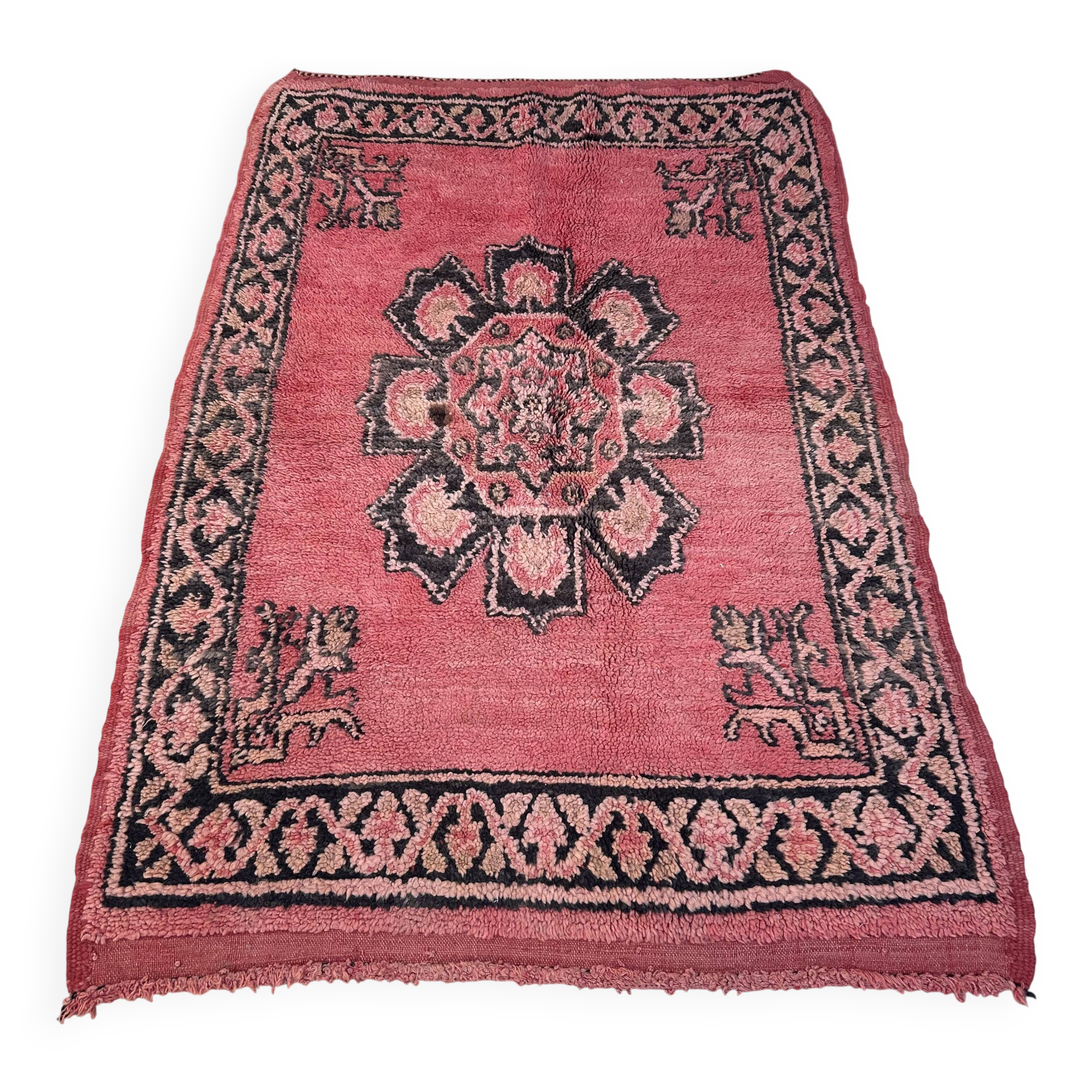 Moroccan rug - handmade rug - Berber wool rug - floor rug