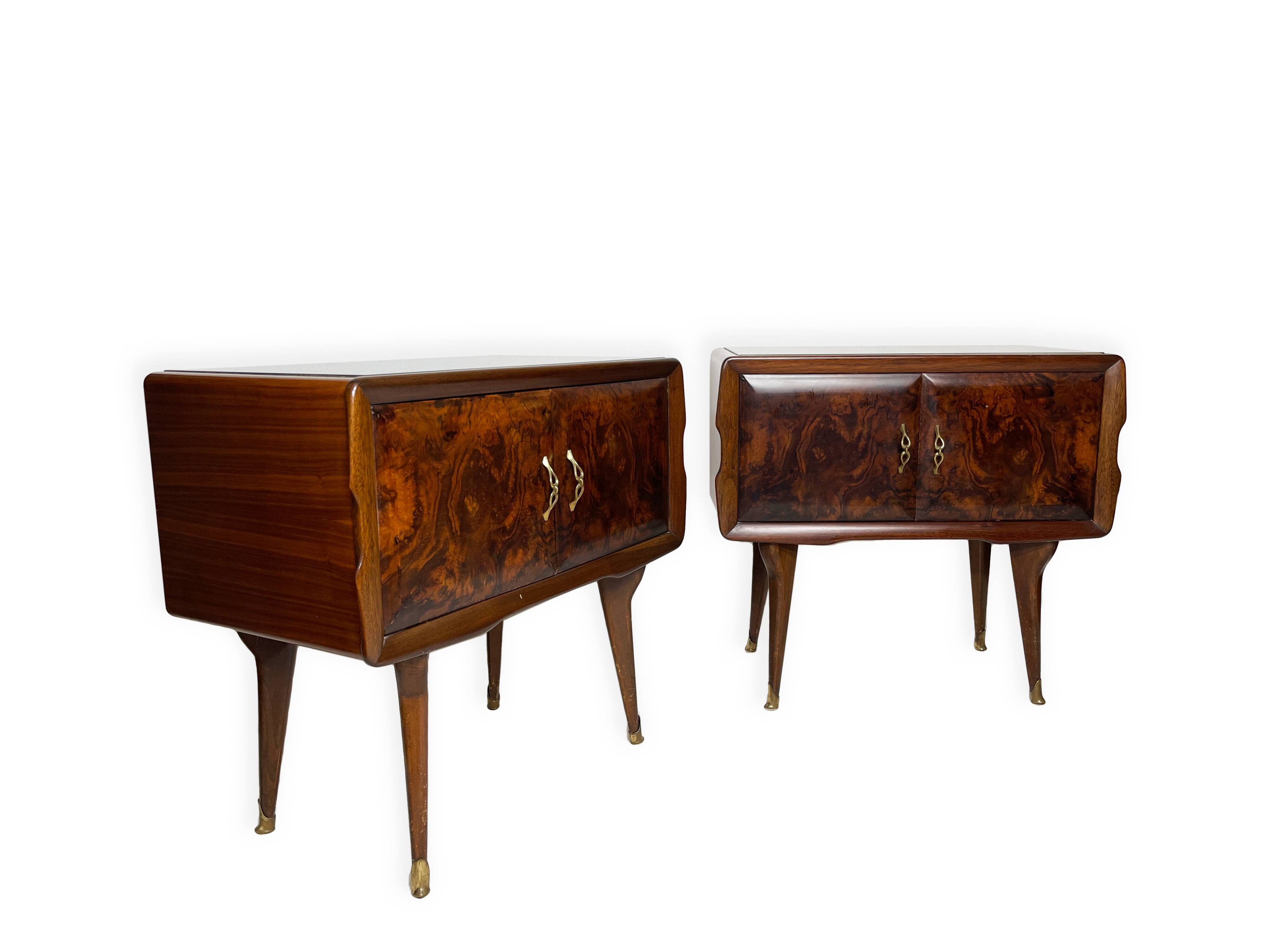 Tables de chevet, années 1950
