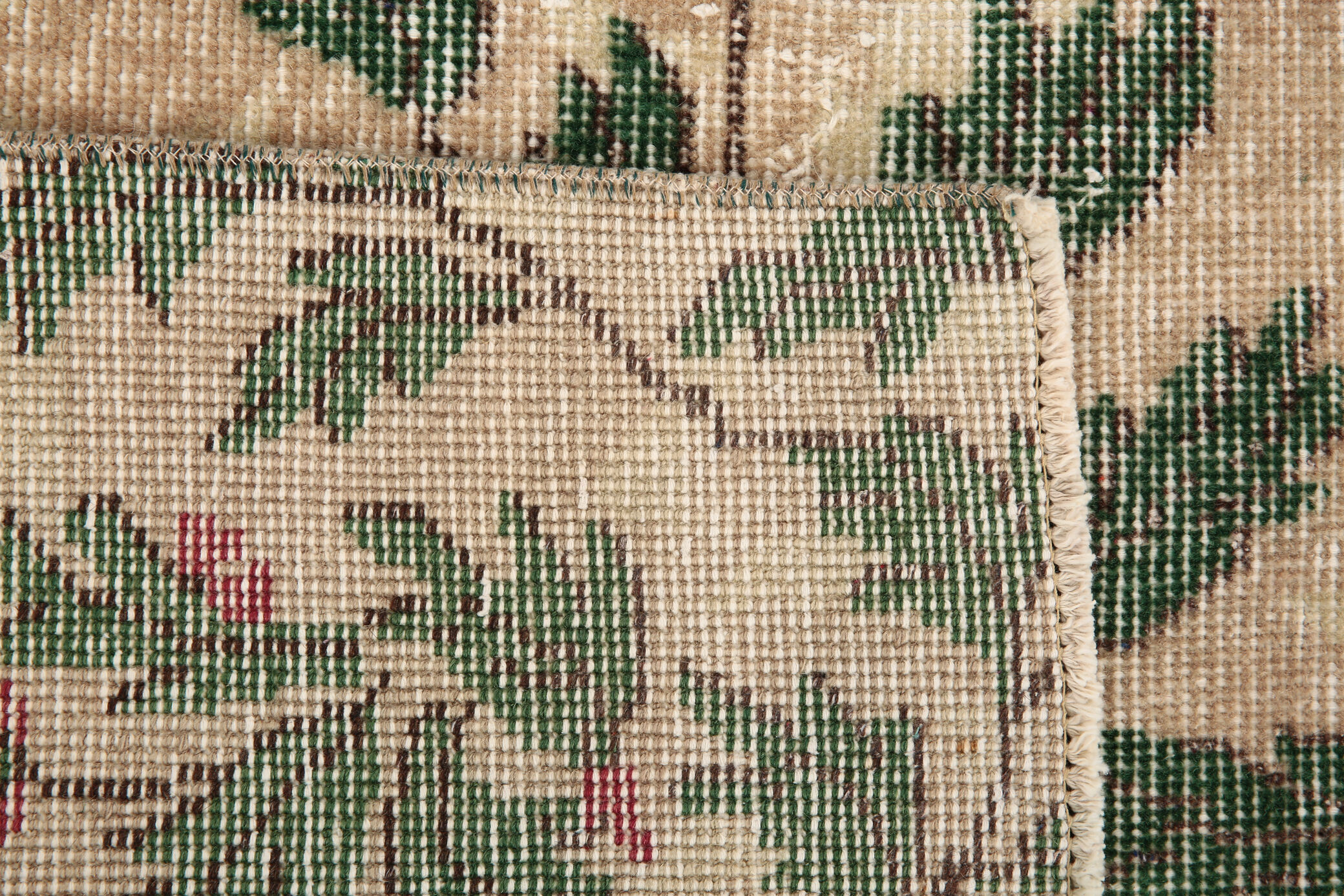 2x9 Vintage Floral Runner Rug, 77x271Cm