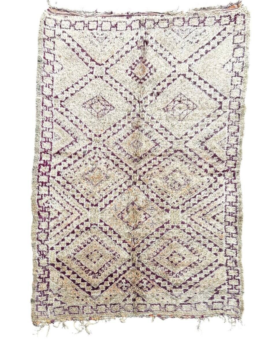 Vintage Berber wool rug, Morocco.