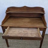 Rustic solid oak desk