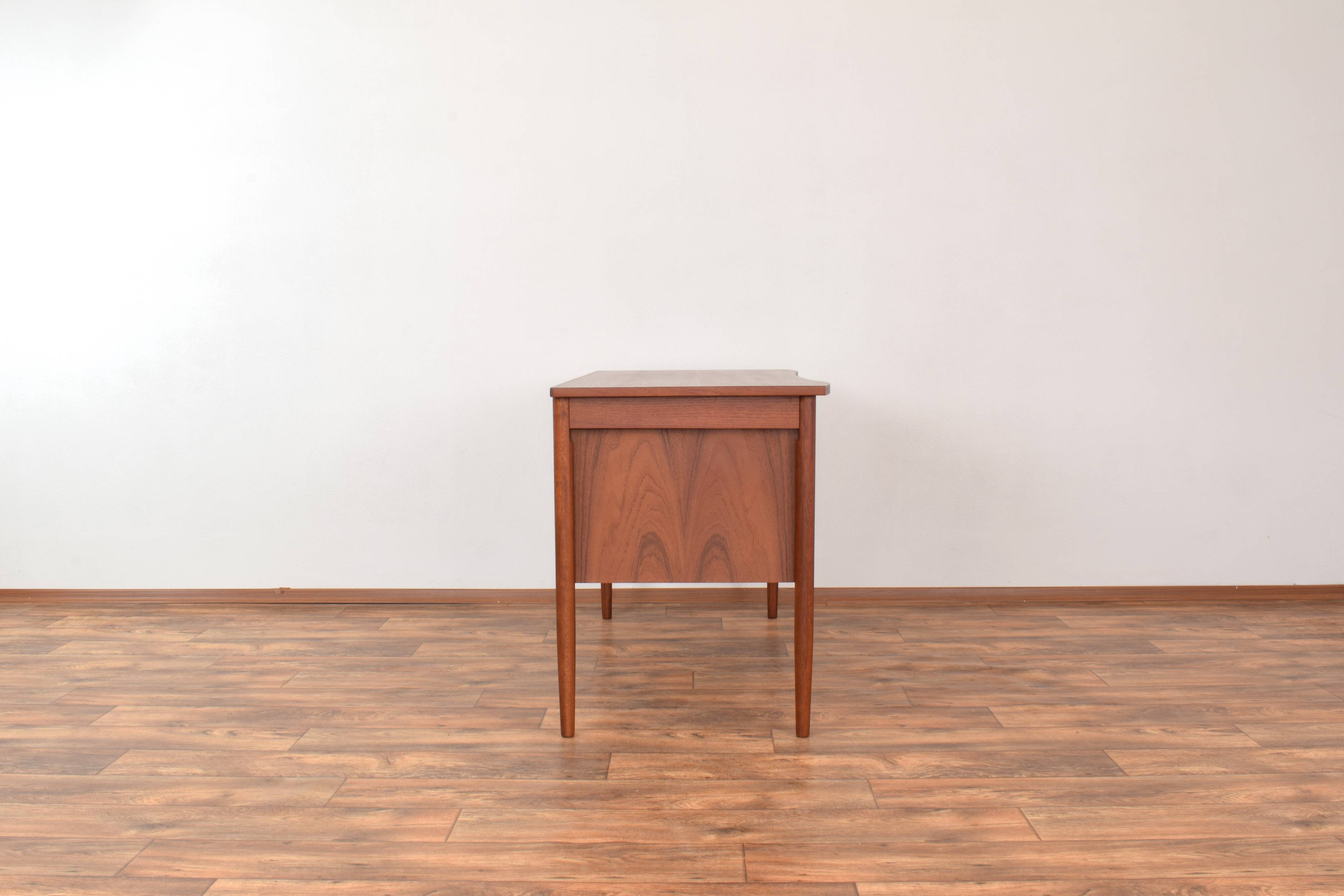 Mid-Century Danish Teak Desk, 1960s.