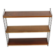 Vintage String Wall Unit Walnut Teak Scandinavian Bookshelf Nisse Strinning