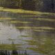 Table "Boat over the water" HST/P middle XXth and frame