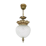 Brass globe suspension