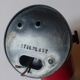 Red and black wall light Stilplast vintage Italian design 1970