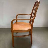 Bentwood armchair model A63-F, design Josef Frank for Thonet, 1930s, Austria