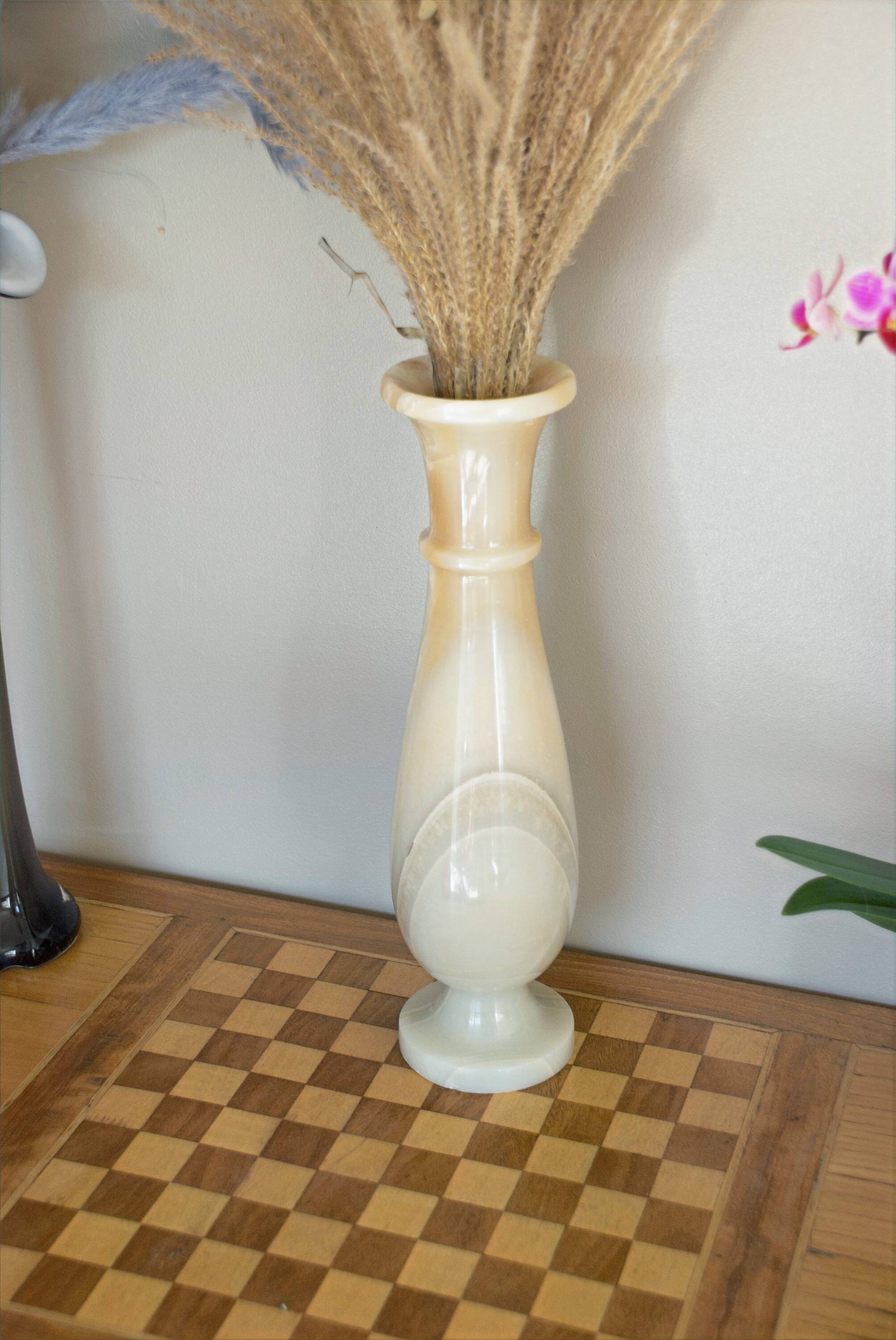 Onyx marble vase