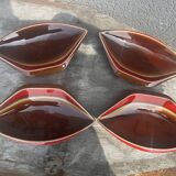 4 Coupelles Vintage 50’-60´s céramique Verceram