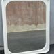 Miroir space age h94 x l76 cm