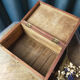 Two wooden boxes