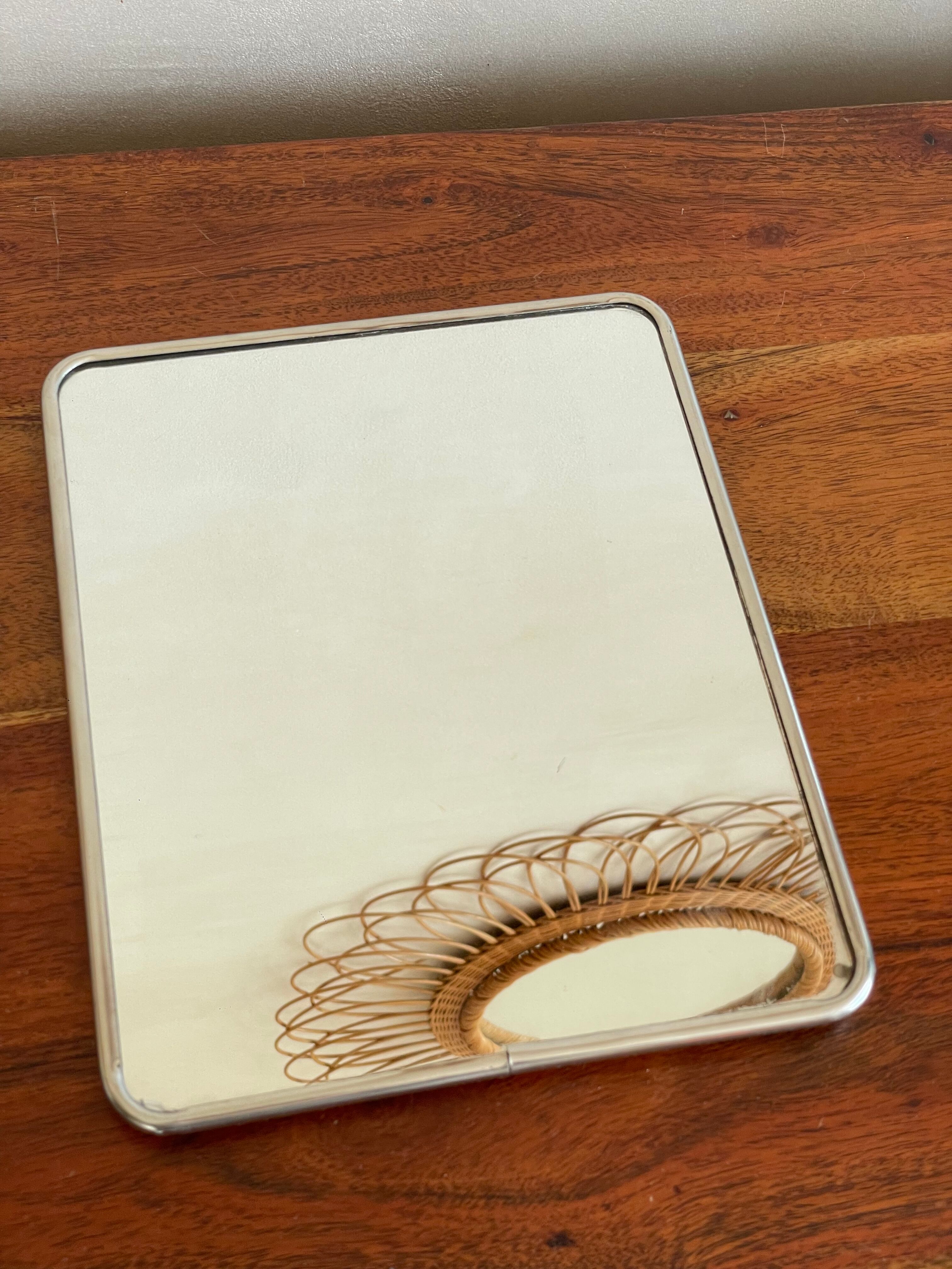 Foot barber mirror 17x22cm