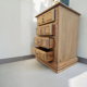Meuble d'appoint en bois chêne et pin - Époque milieu XXÈME