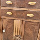 Pair of art deco occasional furniture or bedside tables