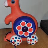 Kangaroo pulling vintage