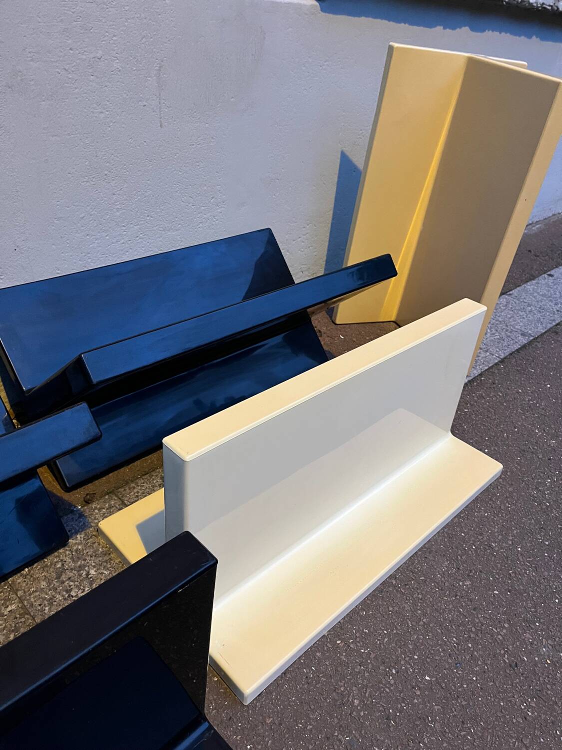 Wall shelf by Marcello Siards for Kartell, Italy, 1970s