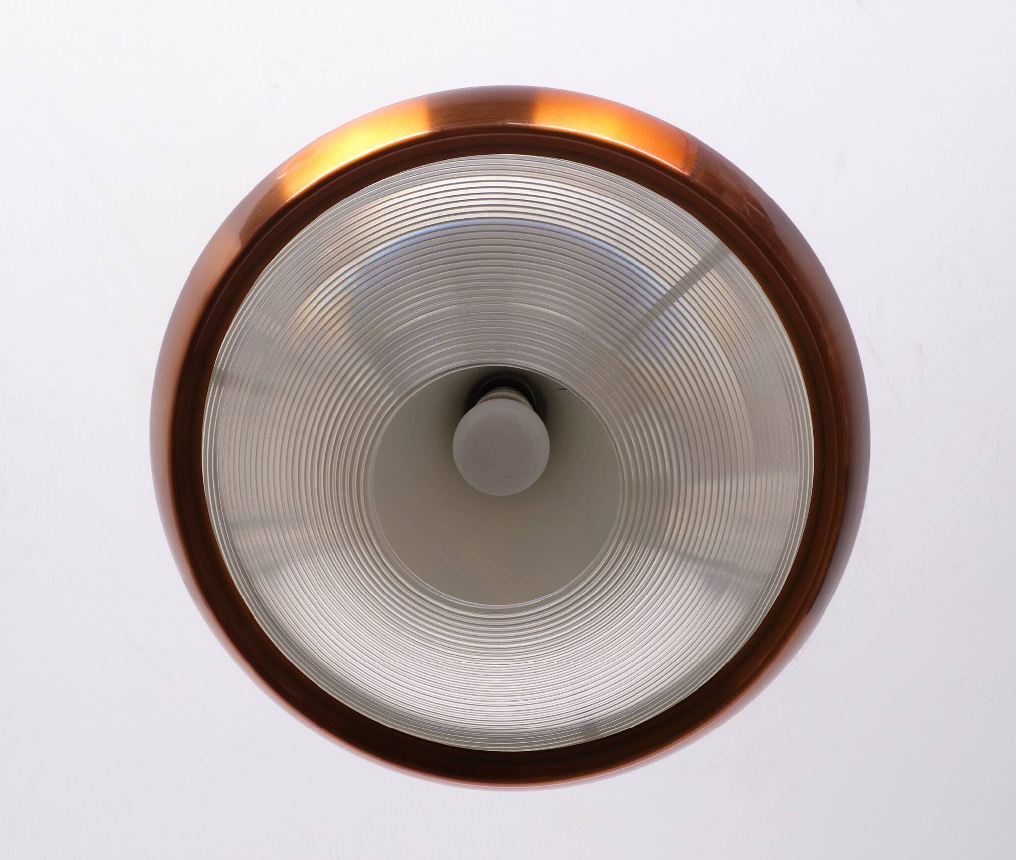 Philips Aluminum ceiling lamp 1960s Holland