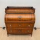 Bureau à abattant Biedermeier en placage de cerisier et en laiton, 1820