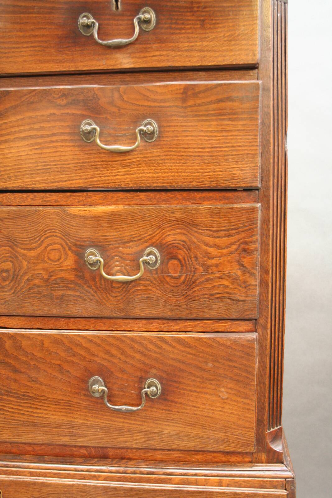 Rare George 111 Tallboy Chest Of Drawers