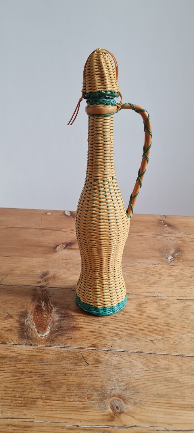 Carafe scoubidou vintage