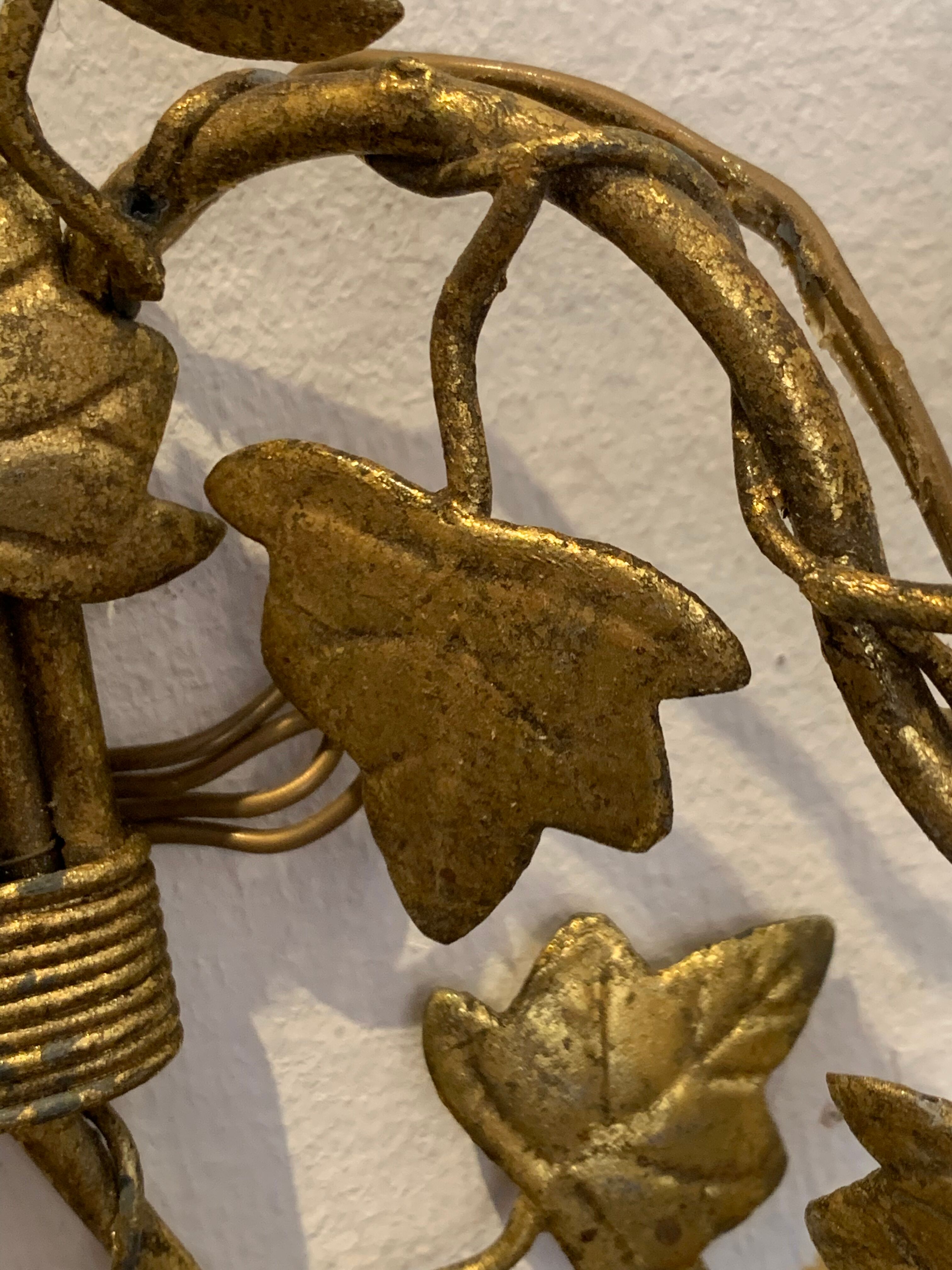 Pair of wall lamps