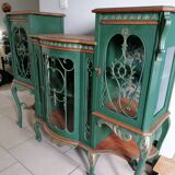Louis XV style showcase buffet