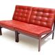 Two Danish Rosewood Lounge Chairs by Ole Knudsen For France & Son