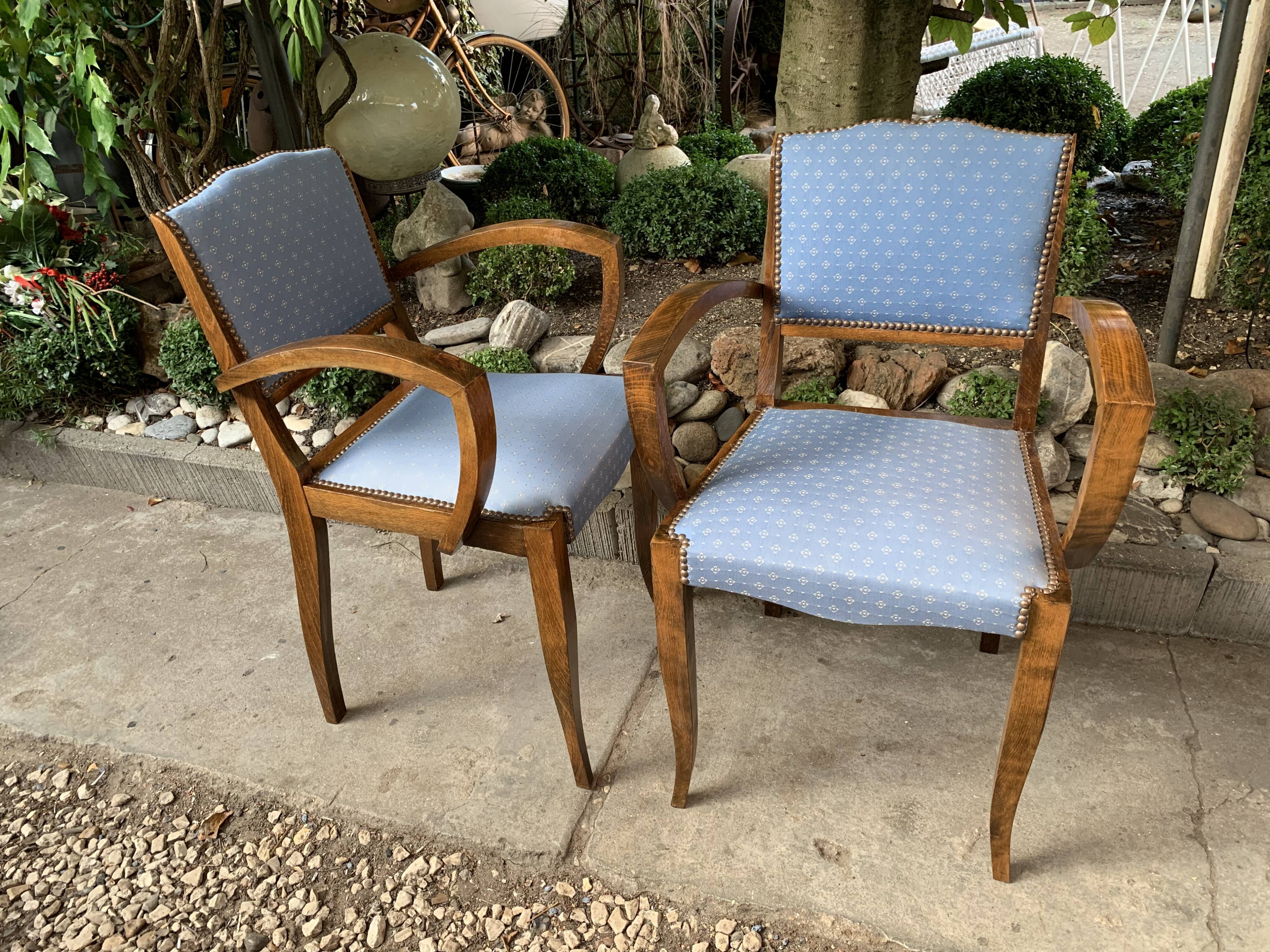 Art Deco bridge chairs