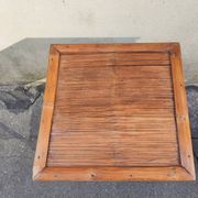 Table basse en bambou