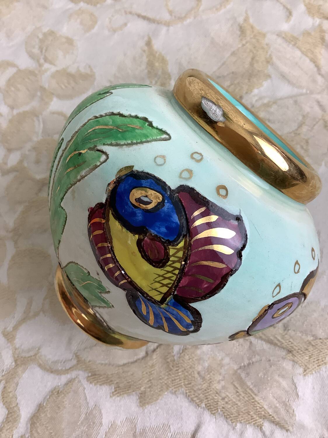Old Kerina Monaco Ball Vase