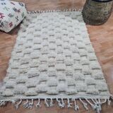 Handmade wool Berber rug 150 X 100 CM