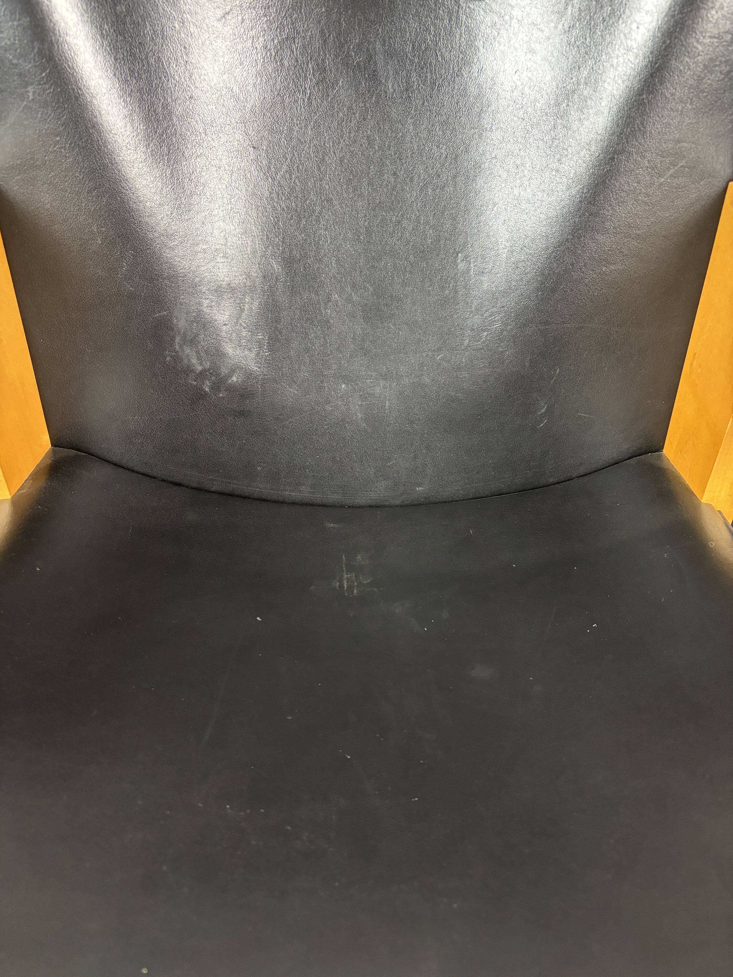 set 6 Modernist dining chairs by Arnold Merckx for Arco, Dutch design 1980s