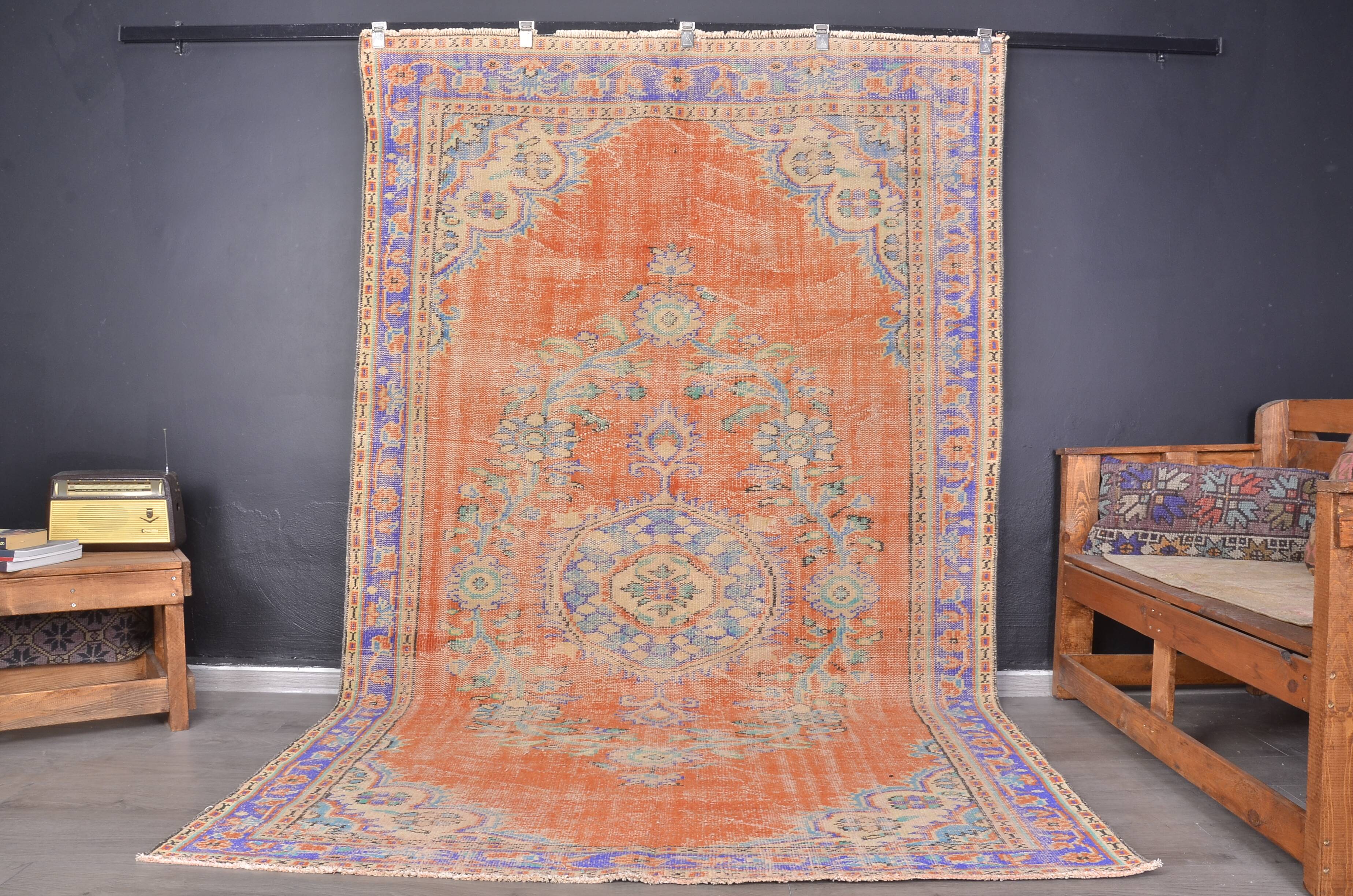 Oushak Anatolian Wool Area Rug sku 2314