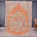 Oushak Anatolian Wool Area Rug sku 2314